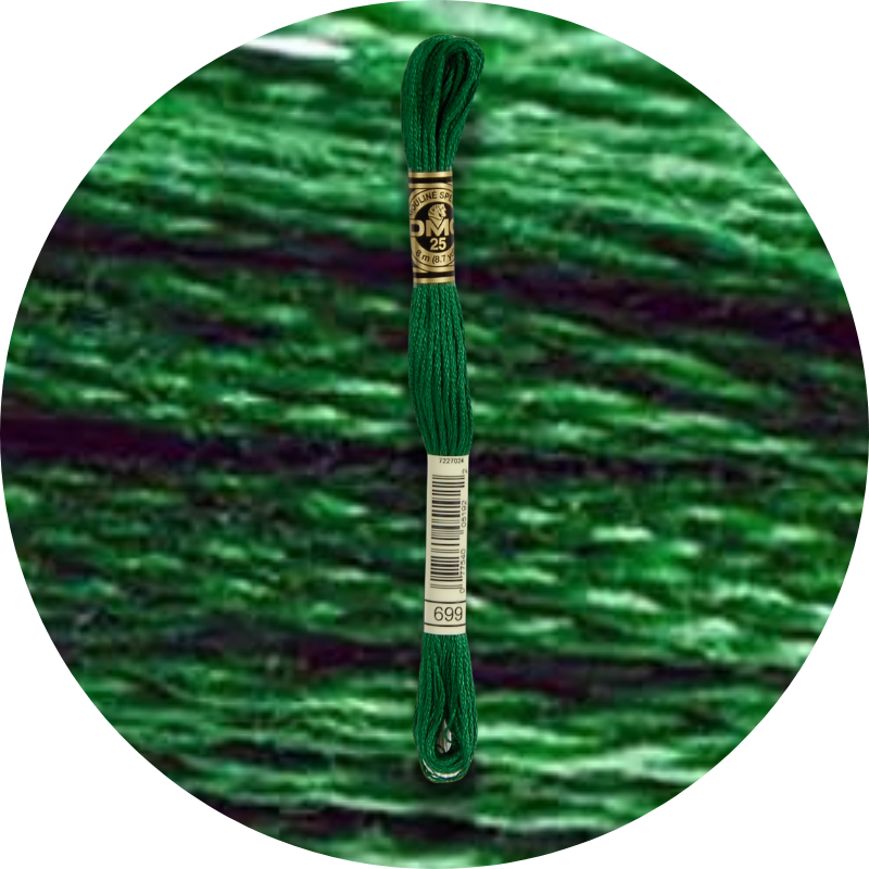 Mouliné Spécial 25 Vihreä 0699