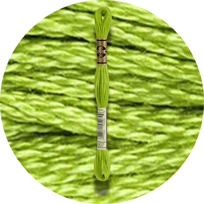 Mouliné Spécial 25 Vihreä 0907