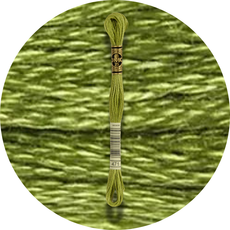 Mouliné Spécial 25 Vihreä 0471