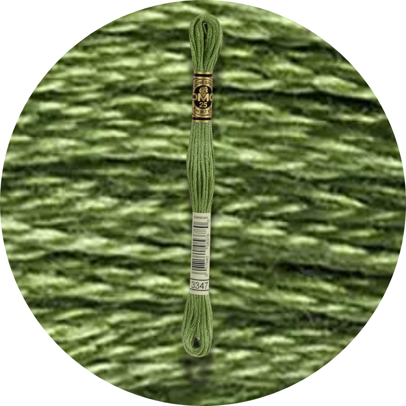 Mouliné Spécial 25 Vihreä 3347