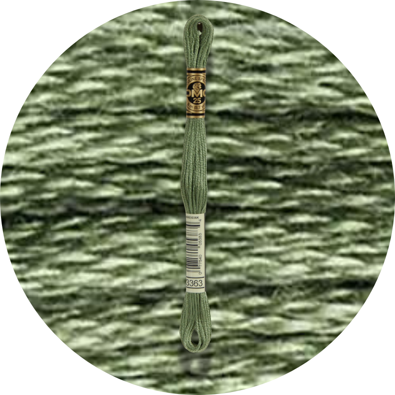 Mouliné Spécial 25 Vihreä 3363