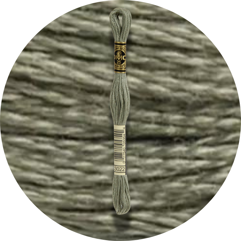 Mouliné Spécial 25 Vihreä 3022