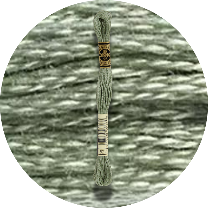 Mouliné Spécial 25 Vihreä 0522