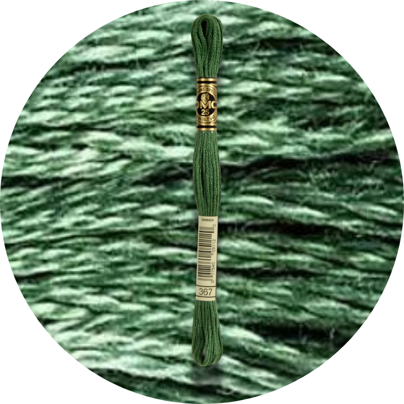 Mouliné Spécial 25 Vihreä 0367