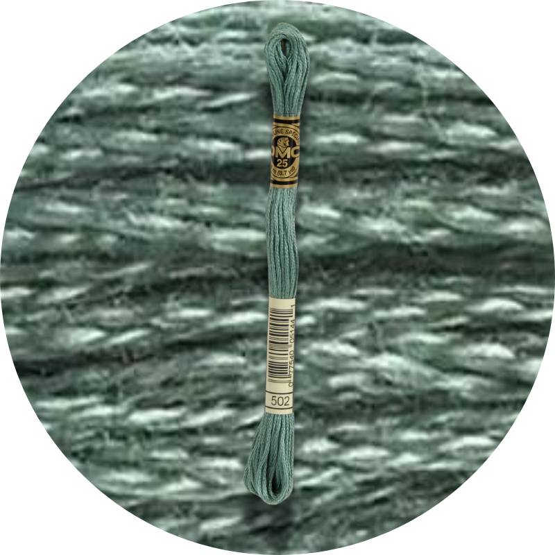 Mouliné Spécial 25 Vihreä 0502