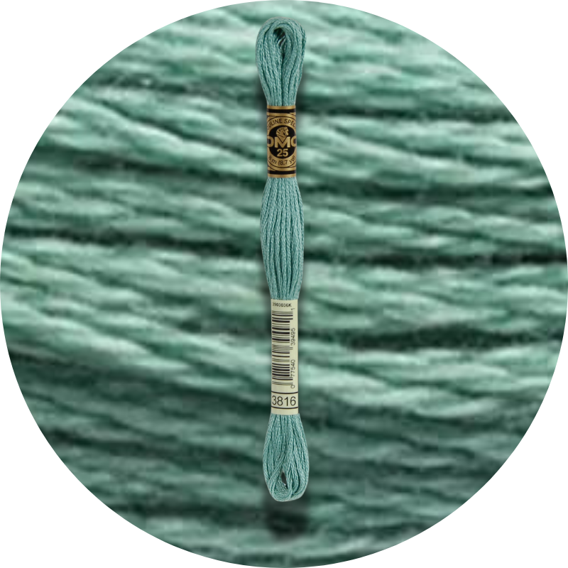 Mouliné Spécial 25 Vihreä 3816