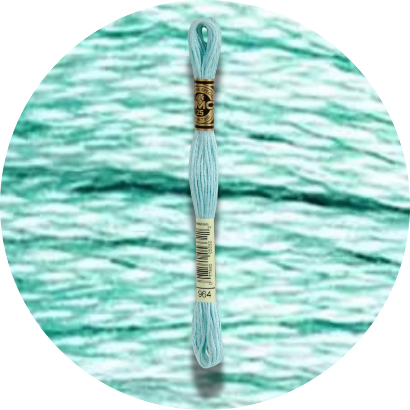 Mouliné Spécial 25 Vihreä 0964