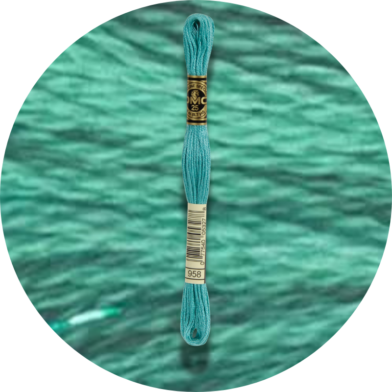 Mouliné Spécial 25 Vihreä 0958