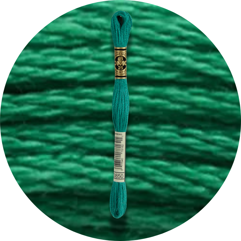 Mouliné Spécial 25 Vihreä 3850