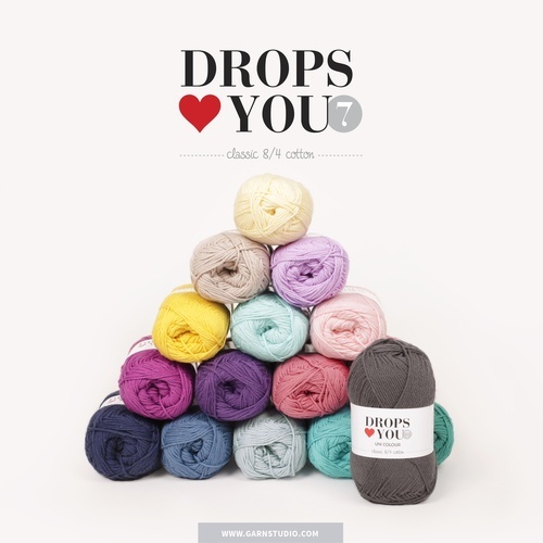 DROPS Loves You 7 lankapakkaus - 19 ngl