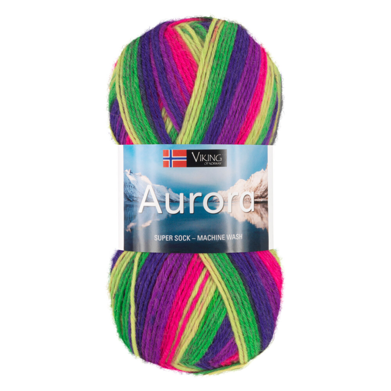 Viking Aurora 639 Multi violetti/vihreä