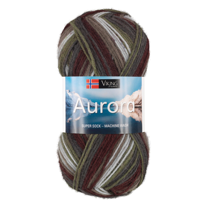 Viking Aurora 660 Multi viininpunainen/vihreä