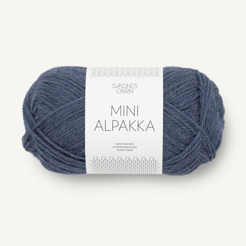 Sandnes Mini Alpakka 6064 Mustikka