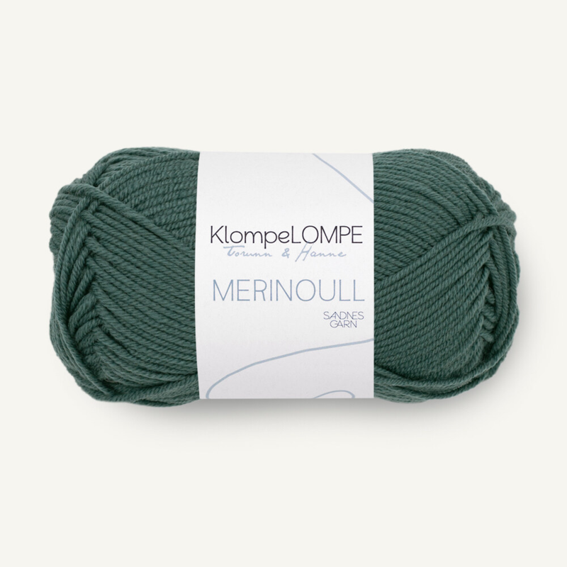 Sandnes KlompeLompe Merinoull 7271 Meri Smaragdi