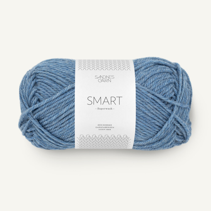 Sandnes Smart 6324 Sininen Melange