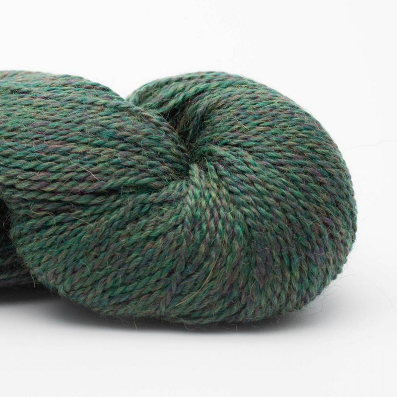 BC Garn Babyalpaca 10/2 RAS 117 Metsänvihreä Heather RAS