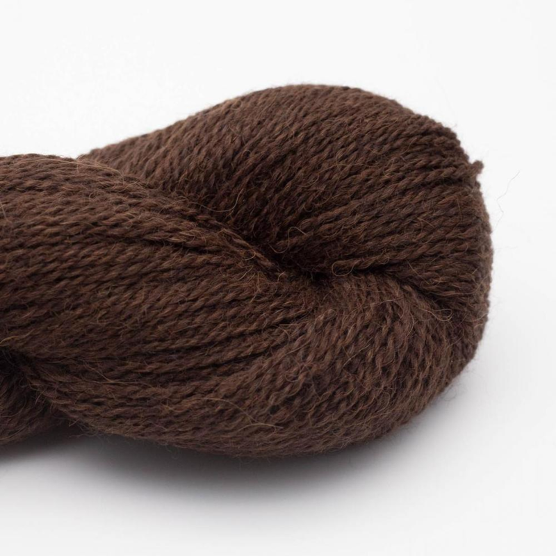 BC Garn Babyalpaca 10/2 RAS 106 Suklaanruskea (värjäämätön) RAS