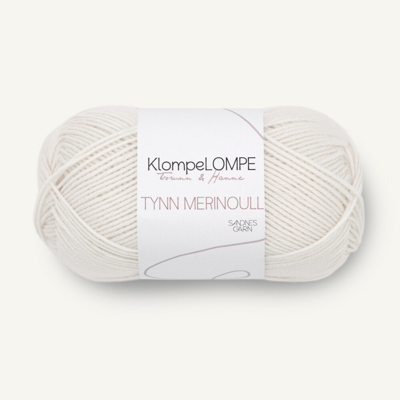 Sandnes KlompeLompe Tynn Merinoull 1013 Kitti