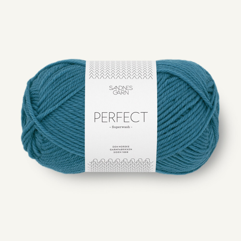 Sandnes Perfect 6553 Petrolinsininen