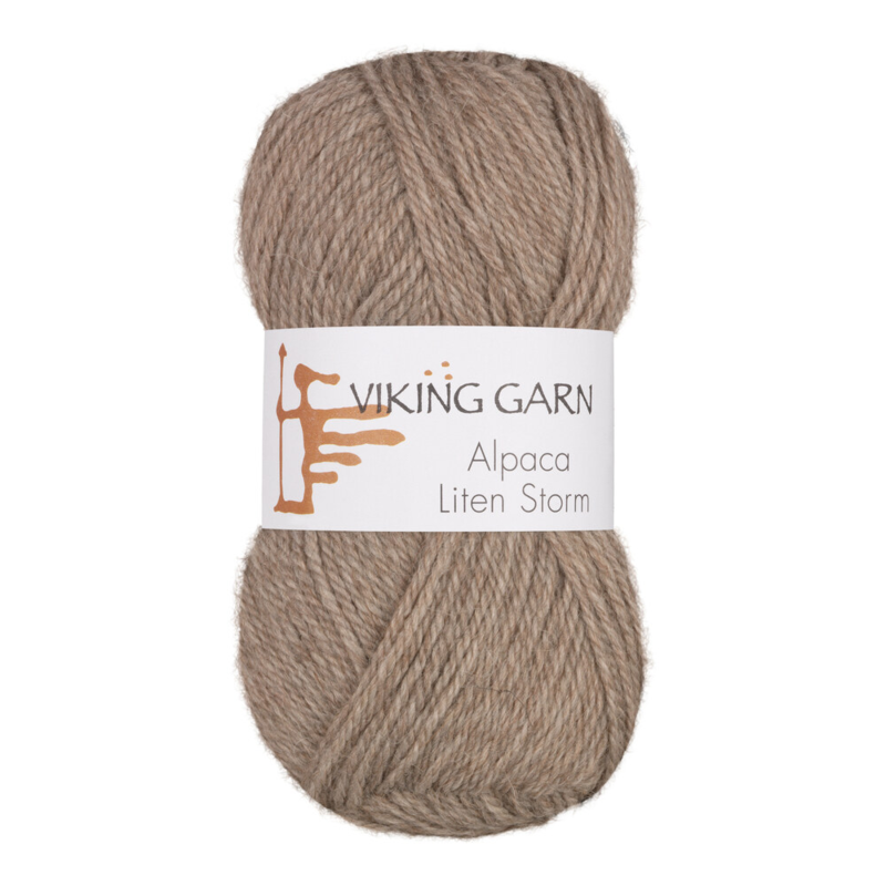 Viking Alpaca Liten Storm 707 Ruskea