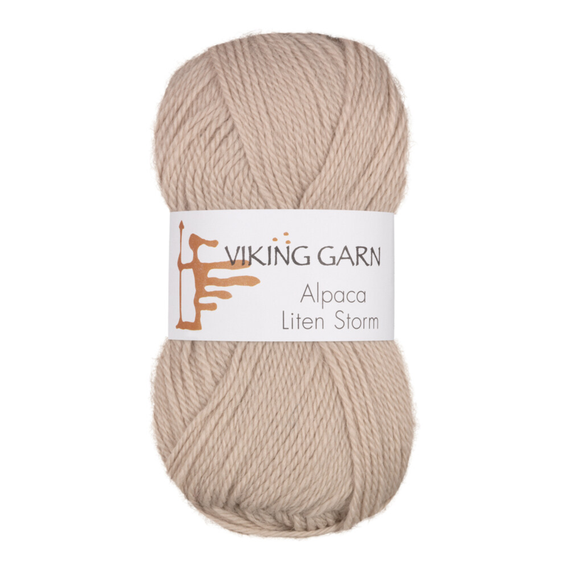 Viking Alpaca Liten Storm 706 Vaaleanruskea