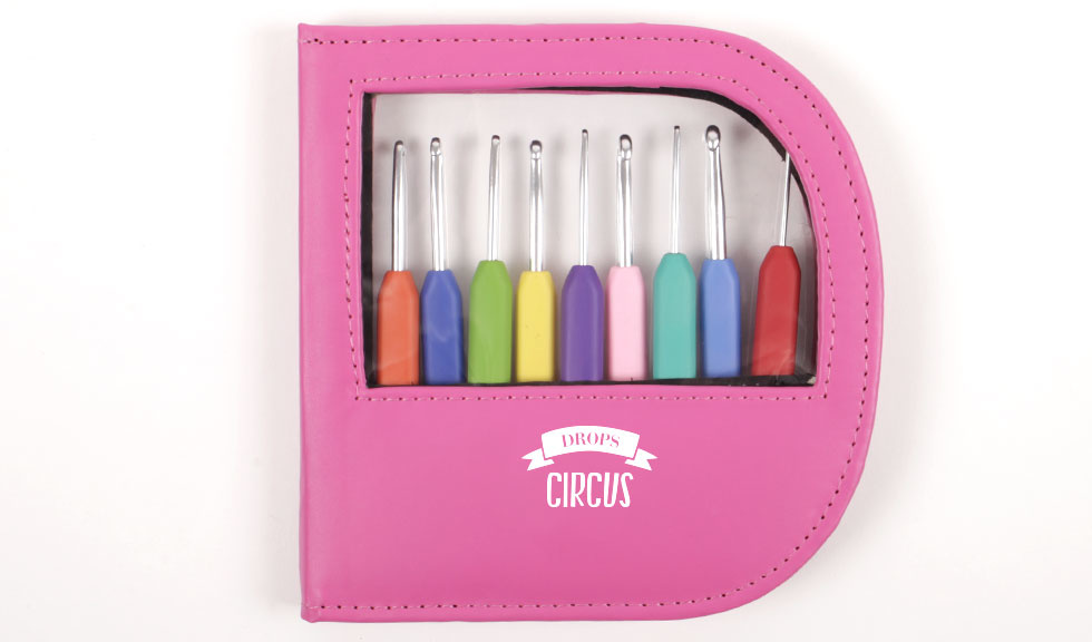 DROPS Pro CIRCUS Virkkuukoukkusetti
