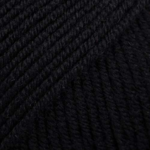 Merino Extra Fine 02 Musta (Uni Colour)