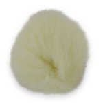 Pompon Kaninhår 6 cm Lys Beige