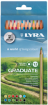 Lyra Graduate Lyijykynät, 12 kpl.