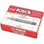 Uni Posca Tusch Extra Fine, 12 kpl