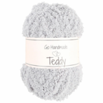 Go Handmade Teddy 17347 Lysegrå