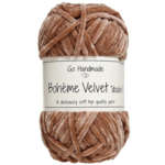 Go Handmade Bohéme Velvet Dobbelt 17677 Nougat
