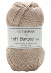 Go Handmade Soft Bamboo Fine 17422 Nude Beige