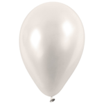 Balloner, 23 cm, 10 stk Råhvid