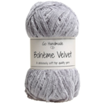 Go Handmade Bohème Velvet Fine 17604 Grå