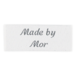 HobbyArts Labels, Hvid, 5 stk Made by mor