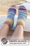 209-19 Festival Socks by DROPS Design