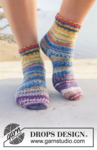 209-19 Festival Socks by DROPS Design