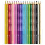 Faber-Castell Sparkle tinæske 20 sparkle farver + spidser