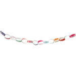 Guirlandestrimler med print