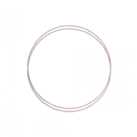 Metalring Gammelrosa 2 stk 20 cm