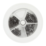 Startsæt med smykkewire, mørk grå metallic