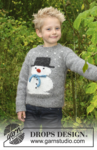 30-28 Frosty's Christmas Kids by DROPS Design