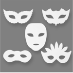 Naamiot Teatterinaamarit, 16 kpl