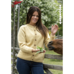 92454 Basisbluser med Raglan i Kambgarn