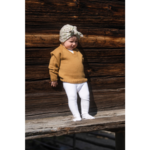 92455 Basisbluser med Raglan i Kambgarn til Børn