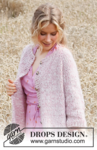 220-12 Cosy Rosy Cardigan by DROPS Design