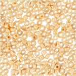 Rocaiperler, Glasperler 1,7 mm Lys fersken