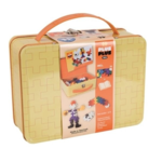 Plus-Plus STOR i Metal Kuffert, Basic Mix, 70 Stk.