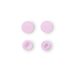 Prym Trykknapper i plast, 30 Stk. Lyserød